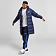 Blue/Blue/Grey Nike Storm-FIT Windrunner Long Parka Jacket