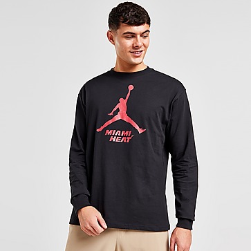 Jordan NBA Miami Heat Essential Long Sleeve T-Shirt