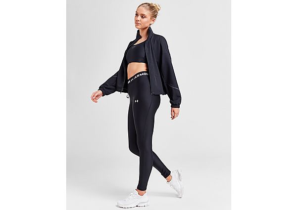 Under Armour Unstoppable Woven Full Zip Top Black- Dames