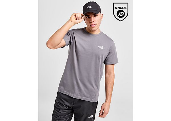 The North Face Simple Dome T-Shirt Heren Grey- Heren