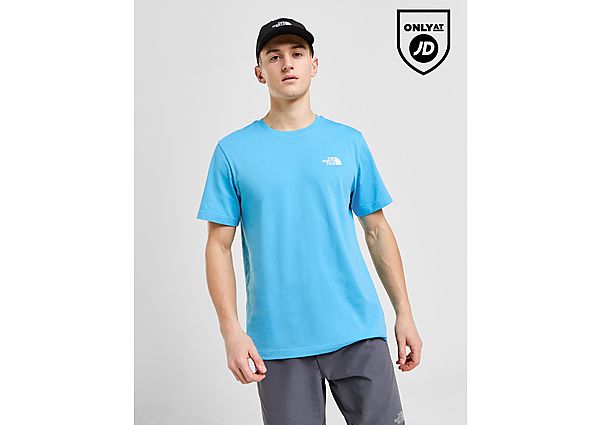 The North Face Simple Dome T-Shirt Heren Blue- Heren