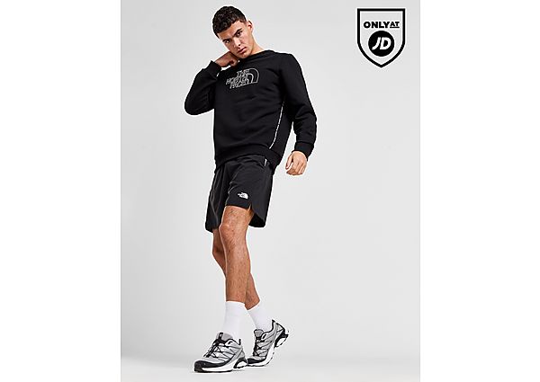 The North Face 24 7 Shorts Black- Heren