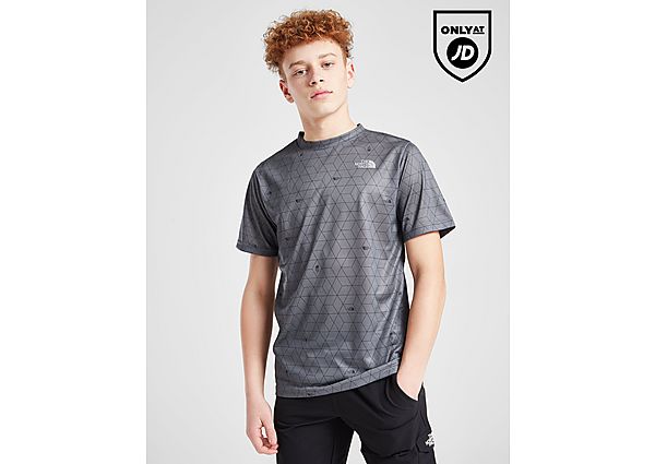 The North Face Geometric Reaxion T-Shirt Junior Grey Kind