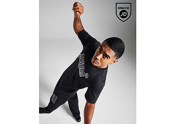 Adidas Originals Gradient T-Shirt Black- Heren