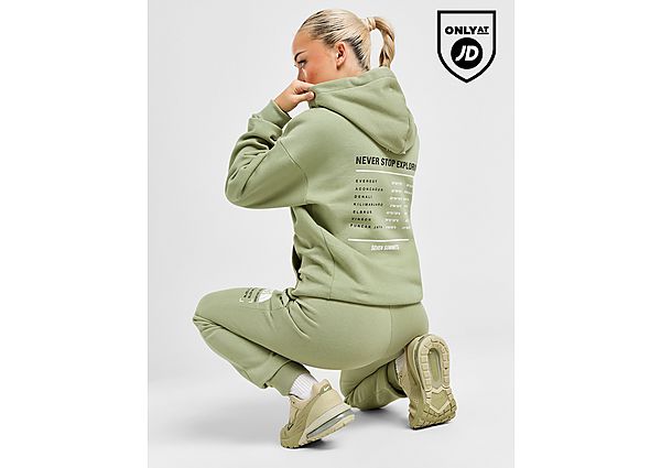 The North Face Summit Overhead Hoodie Green- Dames
