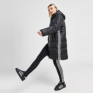 adidas Originals 3-Stripes Long Padded Jacket