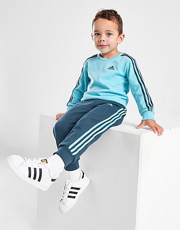 adidas Badge Of Sport 3-Stripes Crew Tracksuit Infant