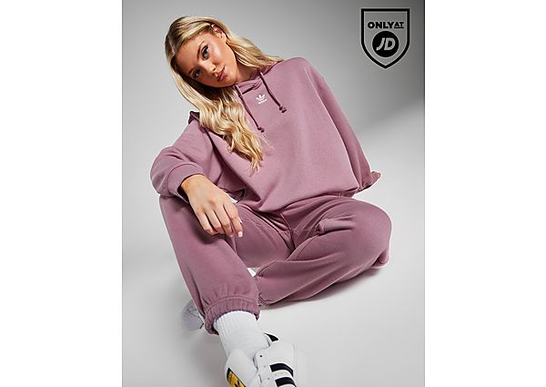 Adidas Originals Essential Overhead Hoodie PINK- Dames