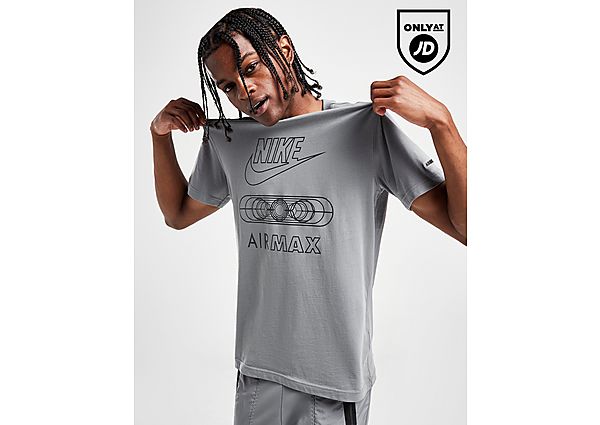 Nike Air Max Tonal T-Shirt Grey- Heren