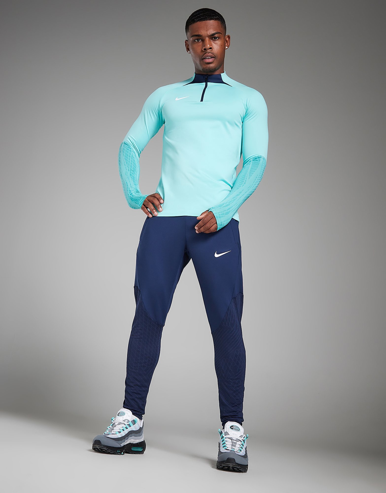 Nike Calças de Fato de Treino Strike Dri-FIT - Midnight Navy/White, Midnight Navy/White