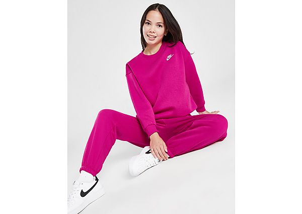 Nike Sportswear Club Fleece oversized sweatshirt voor meisjes Pink