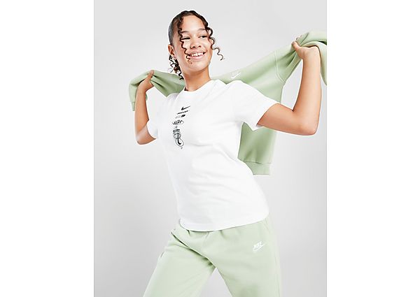Nike ' Dance Graphic T-Shirt Junior White