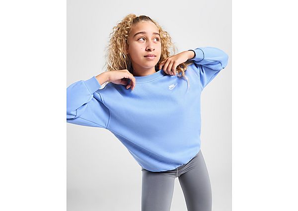 Nike Sportswear Club Fleece oversized sweatshirt voor meisjes Blue