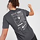 Grey Nike Girls' Dance Graphic T-Shirt Junior