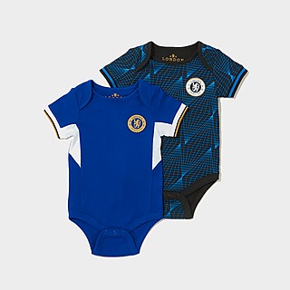 Official Team 2 Pack Chelsea FC 2023/24 Bodysuit Infant