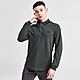 Green Fred Perry Twin Tipped Long Sleeve Polo Shirt