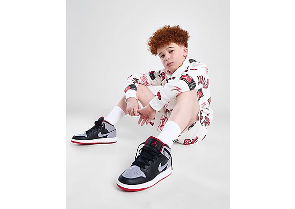 Jordan All Over Print Shorts Junior White Kind