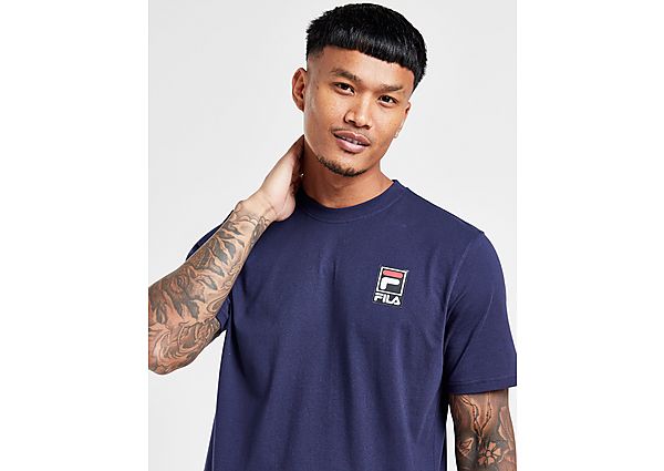 Fila Hamilton T-Shirt Navy- Heren