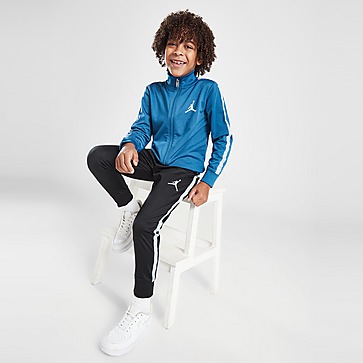 Jordan Poly Tape Full Zip Tracksuit Children