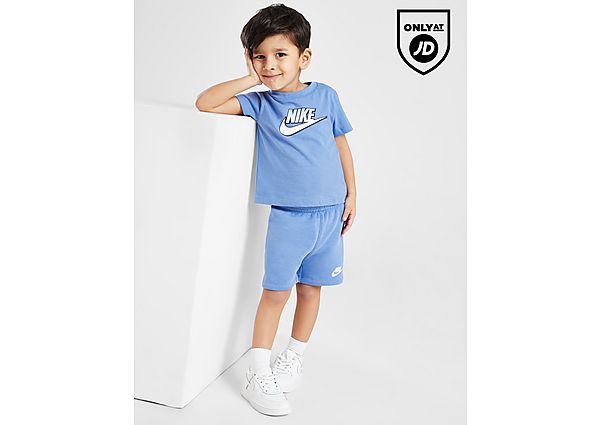 Nike Fade Logo T-Shirt Shorts Set Infant Blue Kind