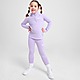 Purple Nike Girls' Pacer 1/4 Zip Top/Leggings Set Children