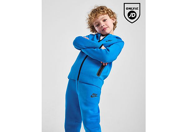 Nike Tech Fleece Tracksuit Children Blue