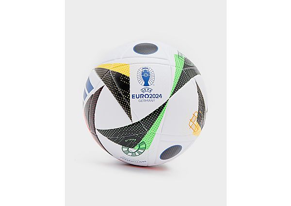 Adidas Euro 2024 League Football White Black Glow Blue- Dames