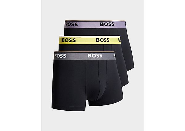 Boss 3-Pack Trunks Black- Heren