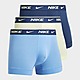 Blue Nike 3-Pack Trunks