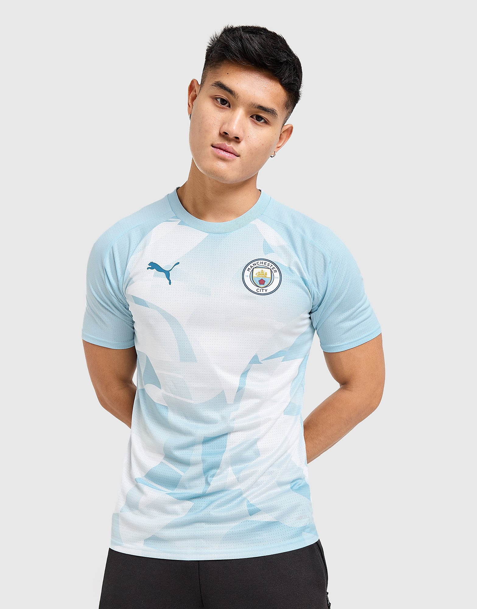 Puma Manchester City FC Pre Match Shirt - Blue, Blue