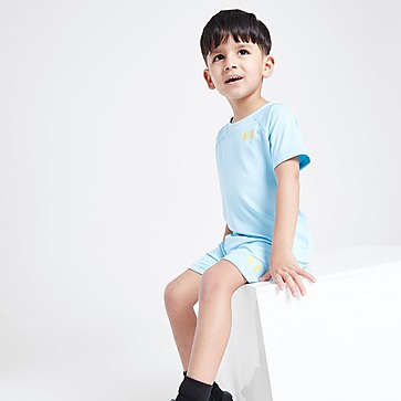 Under Armour Emboss Grid T-Shirt/Shorts Set Infant