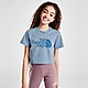 Blue The North Face Girls' Crop Easy T-Shirt Junior