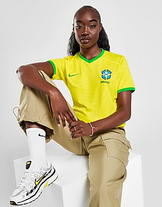ladies brazil football shirt