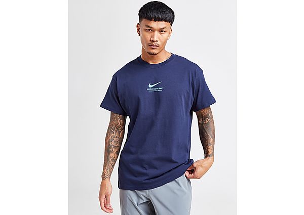 Nike Sportswear Graphic T-Shirt Blue- Heren