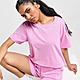 Pink Emporio Armani EA7 Logo Fleece Shorts