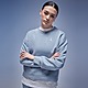 Blue/Grey Jordan Brooklyn Crew Sweatshirt