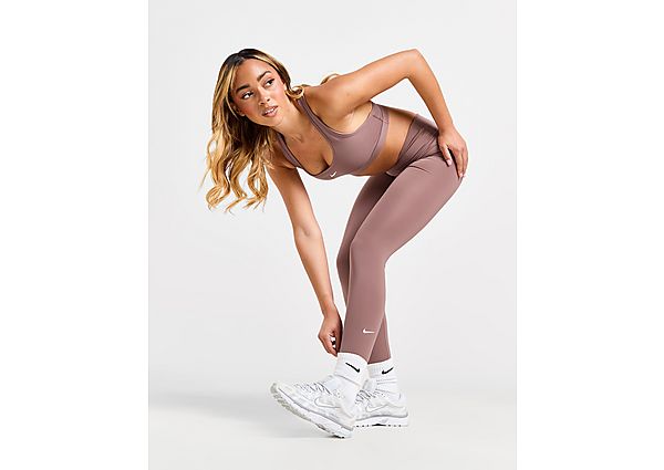 Nike One Legging met hoge taille voor dames Brown- Dames