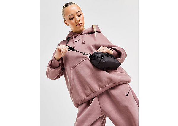 Nike Sportswear Phoenix Fleece Oversized hoodie voor dames Smokey Mauve Black- Dames