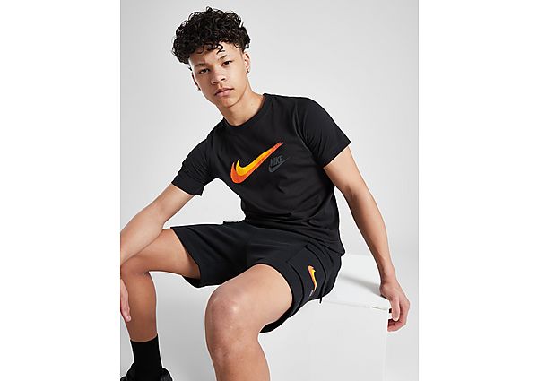 Nike Double Swoosh T-Shirt Junior Black Kind