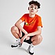Orange Nike Double Swoosh T-Shirt Junior