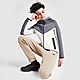 Grey/White/Black/Brown Nike Tech Fleece Full Zip Hoodie Junior