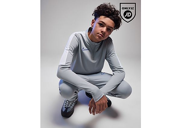 Nike Academy 1 4 Zip Top Junior Grey Kind