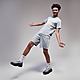 Grey Nike Academy Shorts Junior