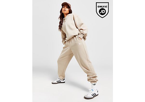Adidas Originals Trefoil Essential Joggers Beige- Dames
