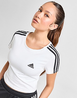 adidas 3-Stripes Badge of Sport Slim T-Shirt
