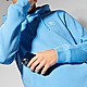 Blue adidas Originals Trefoil Essential Fleece Hoodie