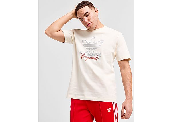 Adidas Originals Bling T-Shirt Beige- Heren