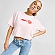 Pink Converse Y2K Heart Crop T-Shirt