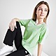 Green adidas Girls' Badge of Sport 3-Stripes T-Shirt Junior