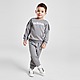 Grey adidas Linear Crew Tracksuit Infant